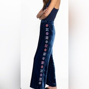 Johnny Was Velvet Pants